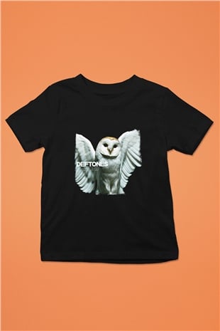 Deftones Baskılı Unisex Siyah Çocuk Tişört