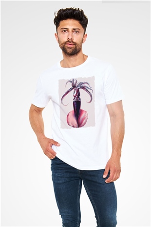 Deniz canlıları Beyaz Unisex Tişört T-Shirt - TişörtFabrikası