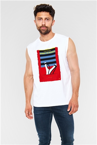 Dennis the Menace Beyaz Unisex Kolsuz Tişört