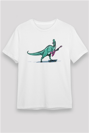 Denver, the Last Dinosaur Beyaz Unisex Tişört