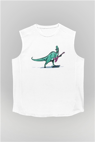 Denver, the Last Dinosaur Beyaz Unisex Kolsuz Tişört