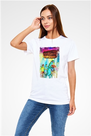 Denver, the Last Dinosaur Beyaz Unisex Tişört
