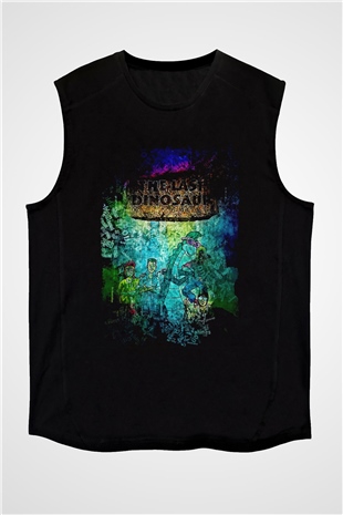 Denver, the Last Dinosaur Siyah Unisex  Kolsuz Tişört