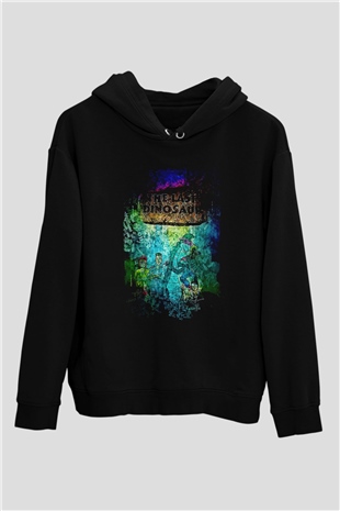 Denver, the Last Dinosaur Siyah Unisex Hoodie
