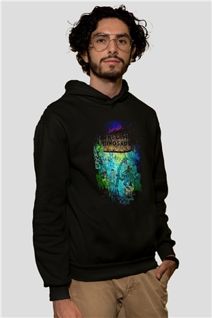 Denver, the Last Dinosaur Siyah Unisex Hoodie