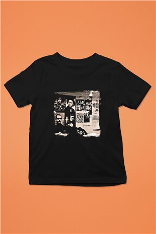 Depeche Mode Baskılı Unisex Siyah Çocuk Tişört