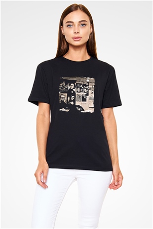 Depeche Mode Baskılı Unisex Siyah Tişört