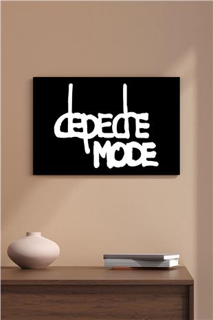 Depeche Mode Desenli Ahşap Mdf Tablo 40 cm x 60 cm