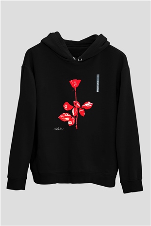 Depeche Mode Siyah Unisex Hoodie