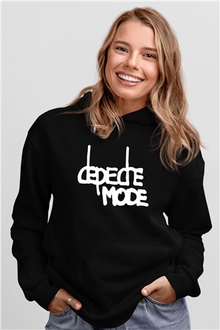 Depeche Mode Siyah Unisex Hoodie