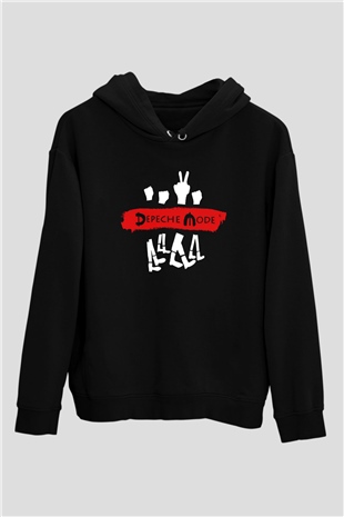 Depeche Mode Siyah Unisex Hoodie