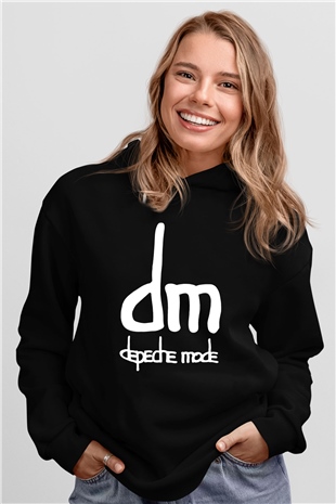 Depeche Mode Siyah Unisex Hoodie