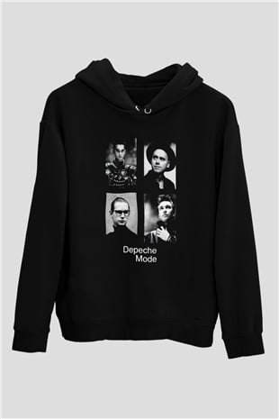 Depeche Mode Siyah Unisex Hoodie