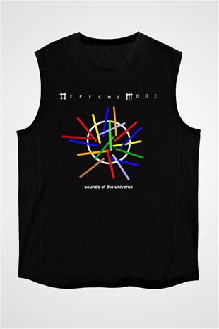 Depeche Mode Siyah Unisex Kolsuz Tişört