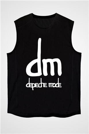 Depeche Mode Siyah Unisex Kolsuz Tişört