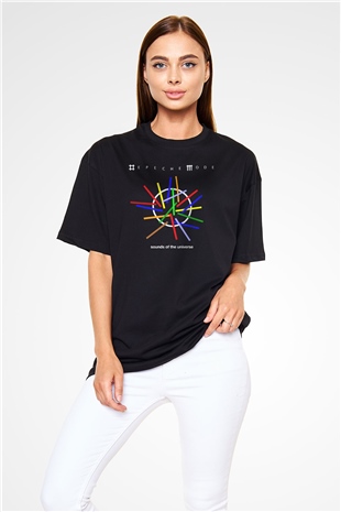 Depeche Mode Siyah Unisex Oversize Tişört T-Shirt