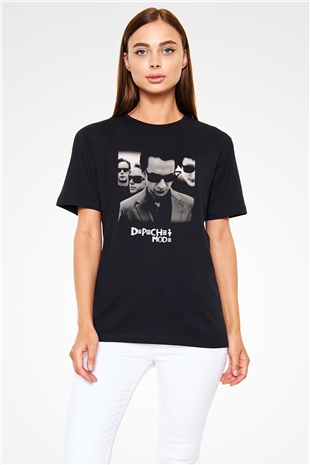 Depeche Mode Siyah Unisex Tişört T-Shirt - TişörtFabrikası