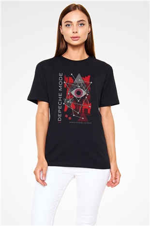 Depeche Mode Siyah Unisex Tişört T-Shirt - TişörtFabrikası
