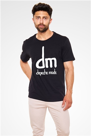 Depeche Mode Siyah Unisex Tişört T-Shirt - TişörtFabrikası