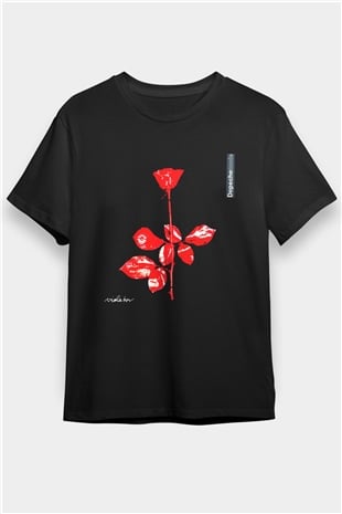 Depeche Mode Siyah Unisex Tişört T-Shirt - TişörtFabrikası