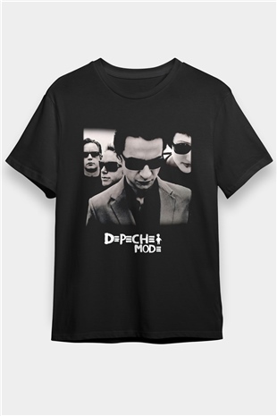 Depeche Mode Siyah Unisex Tişört T-Shirt - TişörtFabrikası