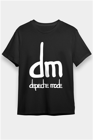 Depeche Mode Siyah Unisex Tişört T-Shirt - TişörtFabrikası