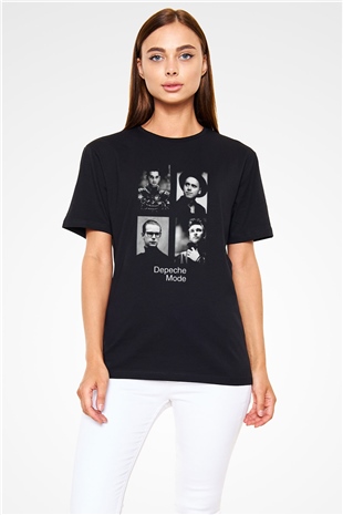 Depeche Mode Siyah Unisex Tişört T-Shirt - TişörtFabrikası