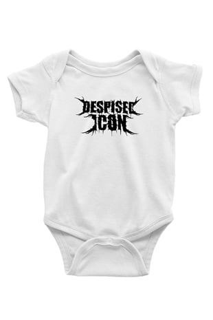Despised Icon Baskılı Beyaz Unisex Bebek Body - Zıbın