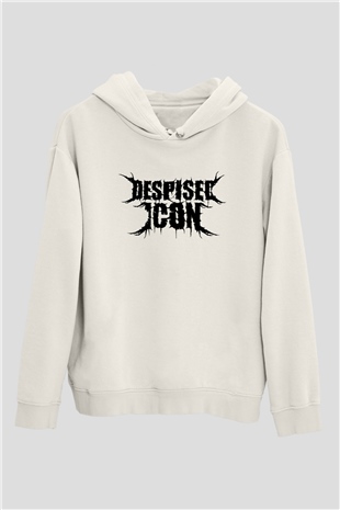 Despised Icon Beyaz Unisex Kapşonlu Sweatshirt