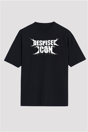 Despised Icon Siyah Unisex Oversize Tişört T-Shirt