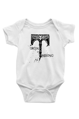 Destiny: Rise of Iron Baskılı Beyaz Unisex Bebek Body - Zıbın