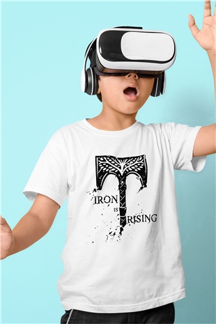 Destiny: Rise of Iron Baskılı Beyaz Unisex Çocuk Tişört