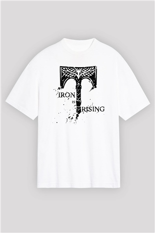 Destiny: Rise of Iron Beyaz Unisex Oversize Tişört T-Shirt
