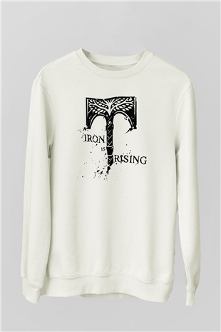 Destiny: Rise of Iron Beyaz Unisex Sweatshirt