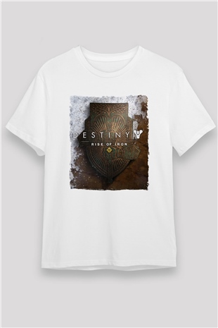 Destiny: Rise of Iron Beyaz Unisex Tişört T-Shirt