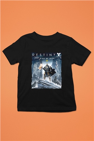 Destiny: Rise of Iron Siyah Unisex Çocuk Tişört
