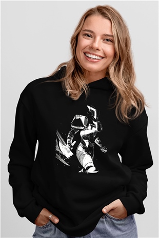 Destiny: Rise of Iron Siyah Unisex Hoodie