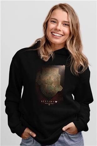 Destiny: Rise of Iron Siyah Unisex Hoodie