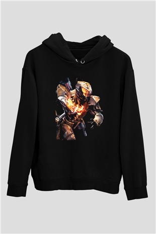 Destiny: Rise of Iron Siyah Unisex Hoodie