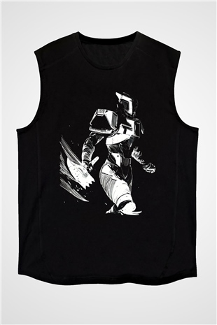 Destiny: Rise of Iron Siyah Unisex Kolsuz Tişört