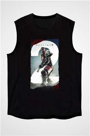 Destiny: Rise of Iron Siyah Unisex Kolsuz Tişört