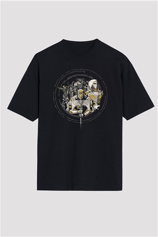 Destiny: Rise of Iron Siyah Unisex Oversize Tişört T-Shirt