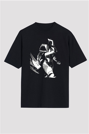 Destiny: Rise of Iron Siyah Unisex Oversize Tişört T-Shirt