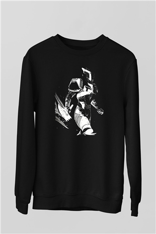 Destiny: Rise of Iron Siyah Unisex Sweatshirt