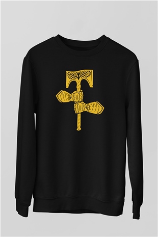 Destiny: Rise of Iron Siyah Unisex Sweatshirt