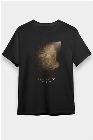 Destiny: Rise of Iron Siyah Unisex Tişört T-Shirt