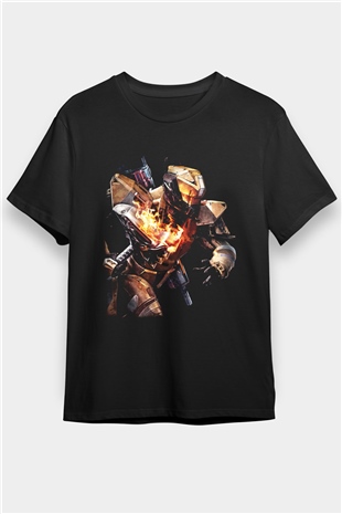 Destiny: Rise of Iron Siyah Unisex Tişört T-Shirt