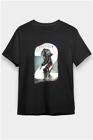 Destiny: Rise of Iron Siyah Unisex Tişört T-Shirt