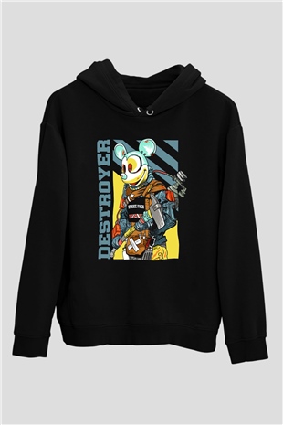 DestroyerSiyah  Unisex Hoodie