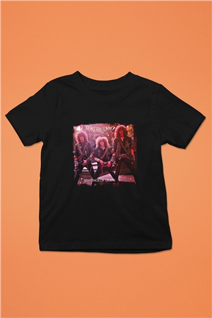 Destruction Baskılı Unisex Siyah Çocuk Tişört